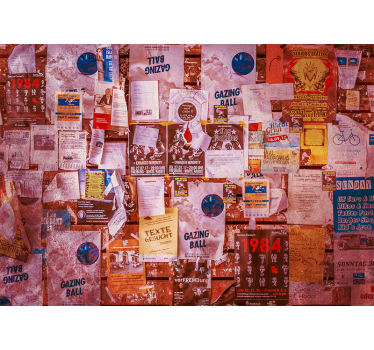 Graffiti fotobehang urban collage poster - TenStickers