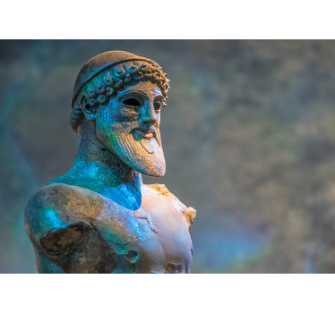 Antieke buste sculptuur fotobehang klassieke kunst - TenStickers