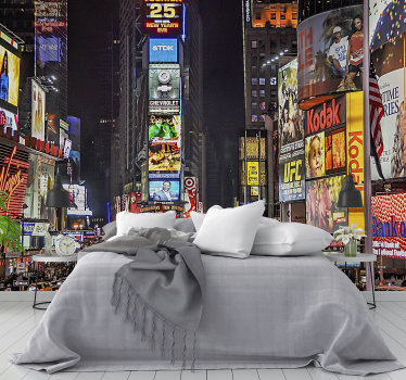 Foto behang new york levendig times square - TenStickers