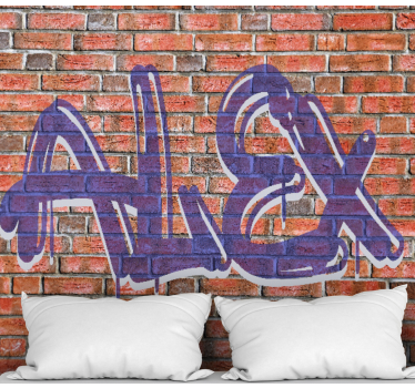 Graffiti fotobehang graffiti naam kunst - TenStickers