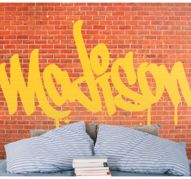 Graffiti fotobehang graffiti tekst kunst - TenStickers