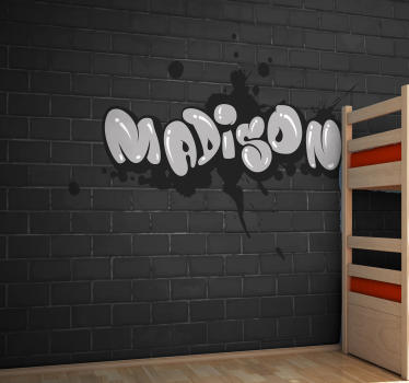Graffiti fotobehang stijlvol naamdesign - TenStickers
