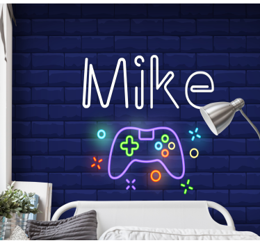 Fotobehang Aangepaste naam playstation - TenStickers