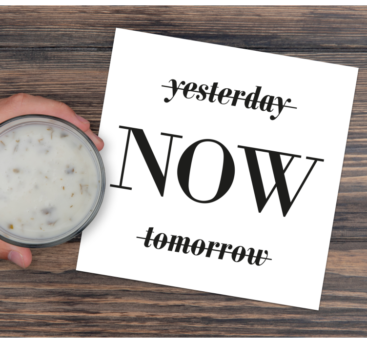 Citaat onderzetters typografisch geïnspireerde zinnen - TenStickers