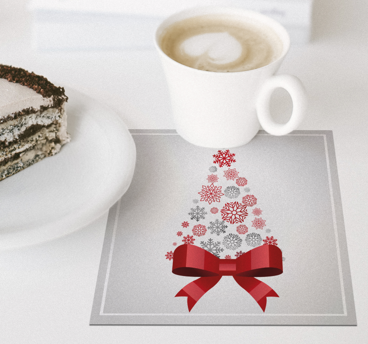 Kerst onderzetters  - TenStickers