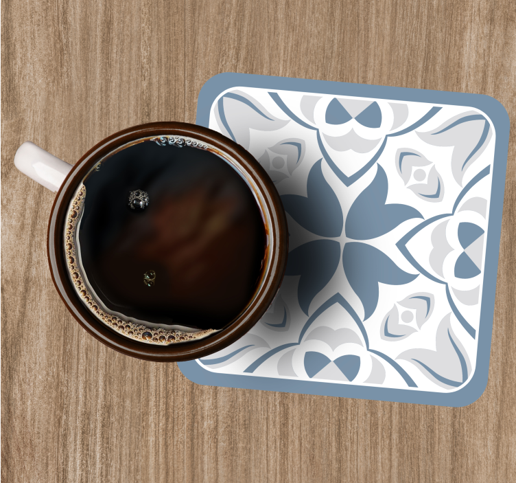 Onderzetters elegant bloemconcept - TenStickers