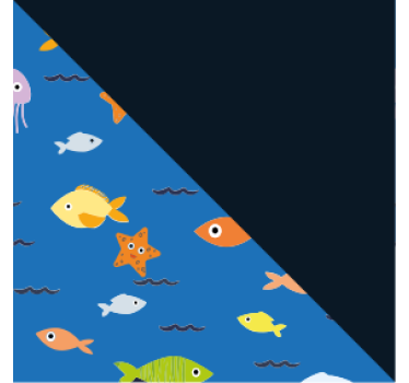 Moderne onderzetters kleurrijke onderwaterwereld - TenStickers