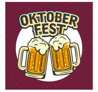 Bier onderzetters vrolijke bier mokken - TenStickers
