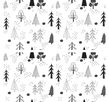 Onderzetters natuurlijke lijntekening - TenStickers