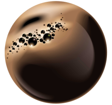 Koffie andere onderzetter - TenStickers