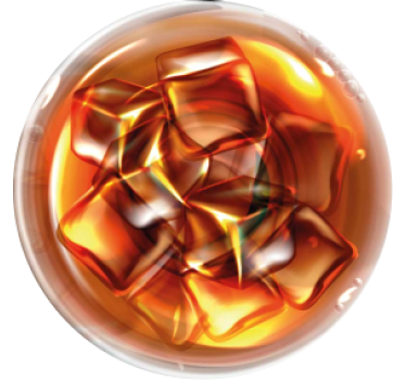 Whisky glas andere onderzetter - TenStickers