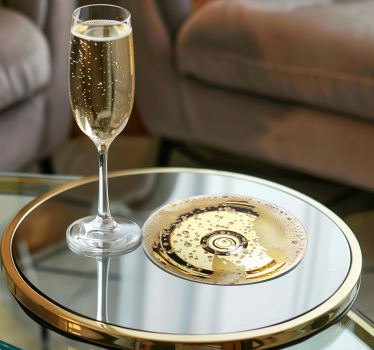 Champagne andere onderzetter - TenStickers