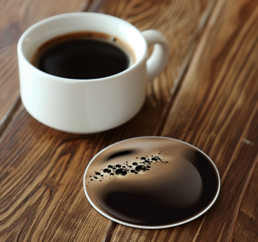 Koffie andere onderzetter - TenStickers