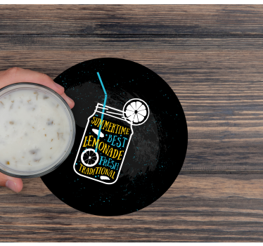 Moderne onderzetters verfrissende limonade pot - TenStickers