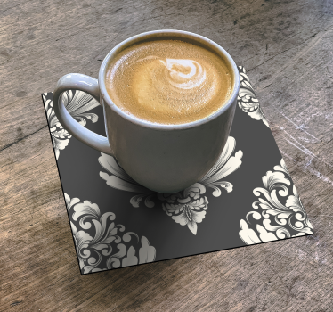 Onderzetters met een ornate pattern surface - TenStickers