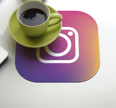 Sociale media onderzetters  - TenStickers