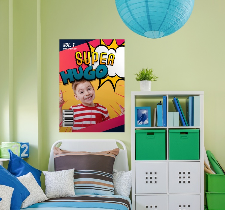 Gepersonaliseerde stipboeken poster - TenStickers