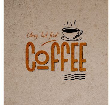 Poster keuken leuke vintage zin - TenStickers