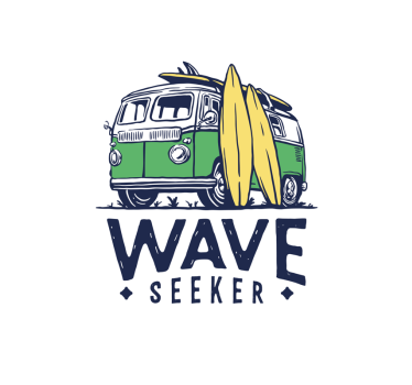 Poster tienerkamer surfer thema - TenStickers