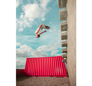 Poster tienerkamer parkour - TenStickers
