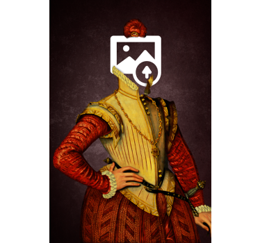 Mooie poster woonkamer aristocratische katten - TenStickers