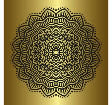 Mooie poster woonkamer mandala - TenStickers