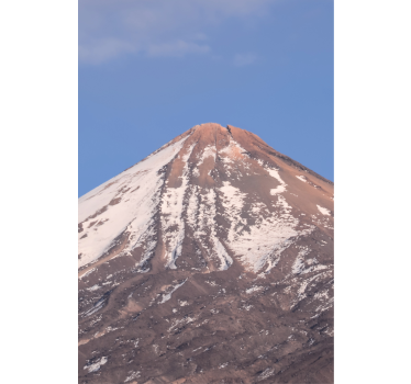 Mooie poster woonkamer montaña teide - TenStickers