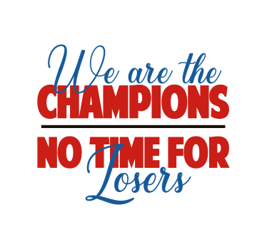 Poster tienerkamer kampioenen rallygeest - TenStickers
