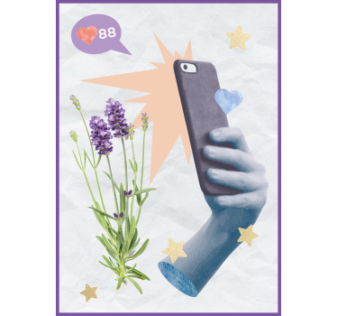 digitale leven poster collage - TenStickers