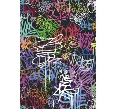 Straatkunst schilderij poster - TenStickers