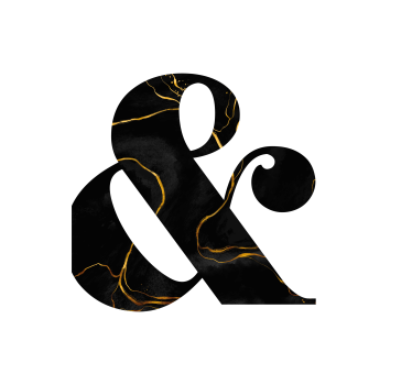 Poster van ampersand teken - TenStickers