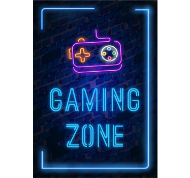 gaming zone videogameposter - TenStickers