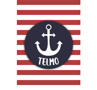 Aanpasbaar zeemansanker poster tieners - TenStickers