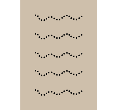 Stenen op de grond scandinavische poster - TenStickers