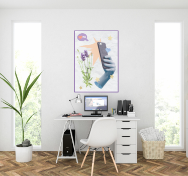 digitale leven poster collage - TenStickers