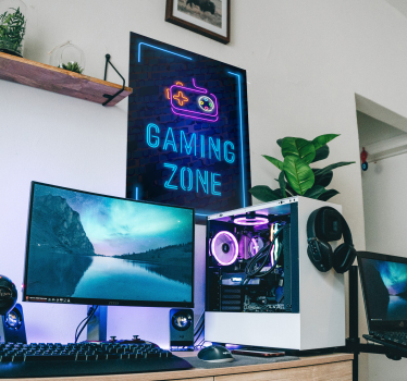 gaming zone videogameposter - TenStickers