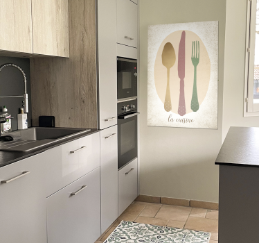 La cuisine keuken bestek poster - TenStickers