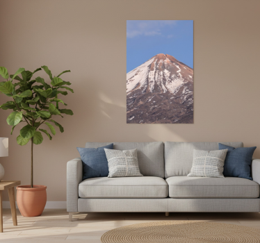 Mooie poster woonkamer montaña teide - TenStickers