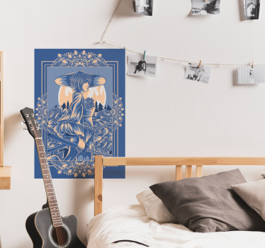 Anime samurai poster - TenStickers