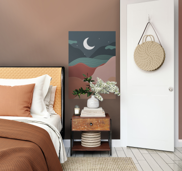 Boho nacht poster - TenStickers