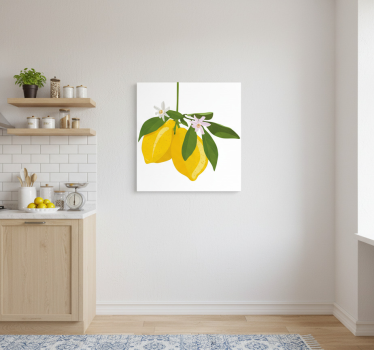 Poster keuken citroenboom - TenStickers
