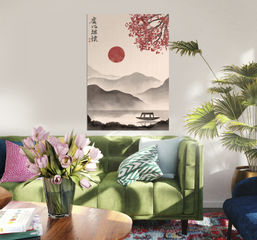 Japandi stijl poster - TenStickers