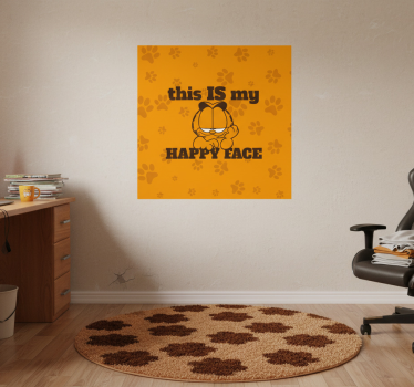 Poster tienerkamer dit is mijn blije gezicht - TenStickers