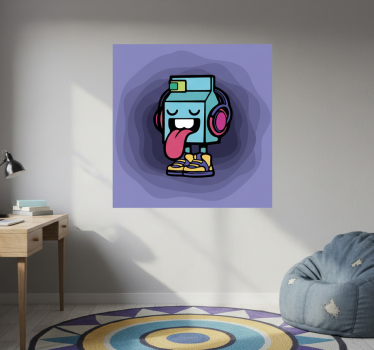 Poster tienerkamer milky karakter graffiti cartoon - TenStickers