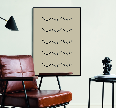 Stenen op de grond scandinavische poster - TenStickers