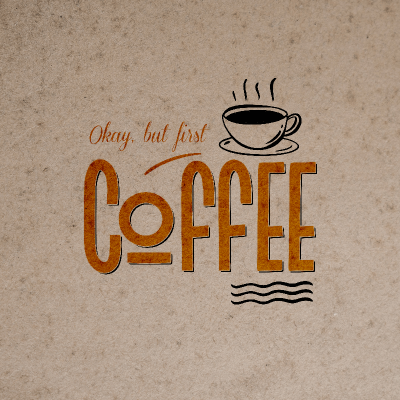 Poster keuken mooie vintage zin - TenStickers