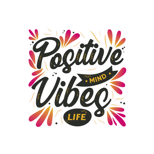 Kantoor poster positieve geest positieve vibes - TenStickers