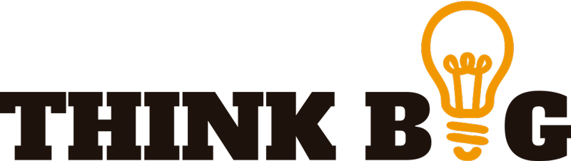 Kantoor poster denk groot - TenStickers