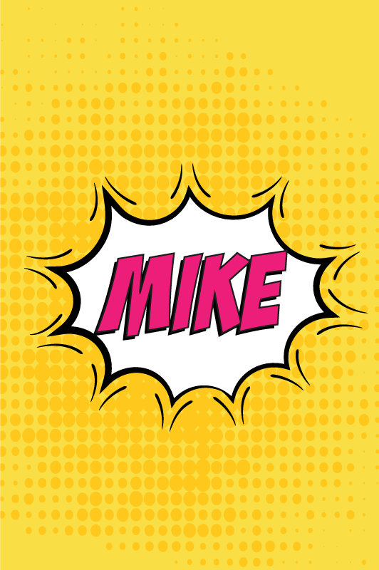 Poster tienerkamer strips van de avonturen - TenStickers