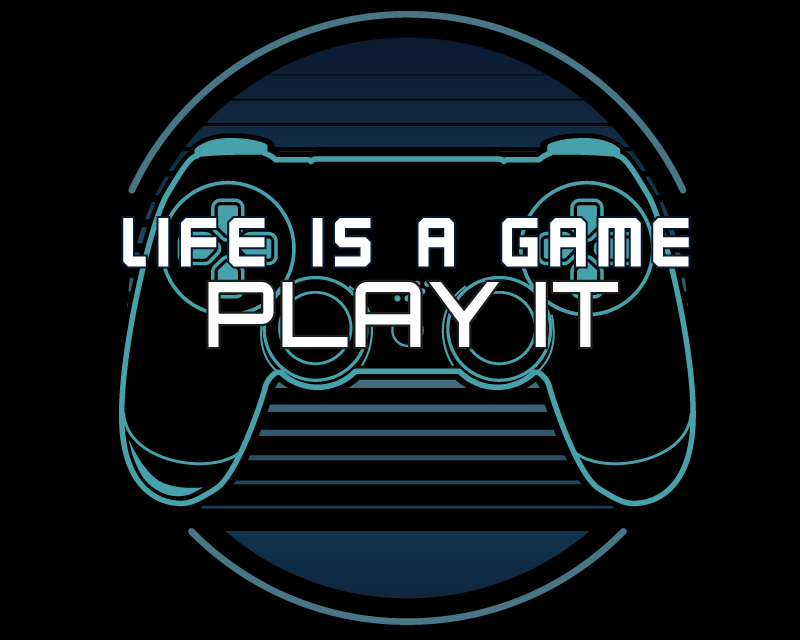 Videogameposter leven is een spel - TenStickers